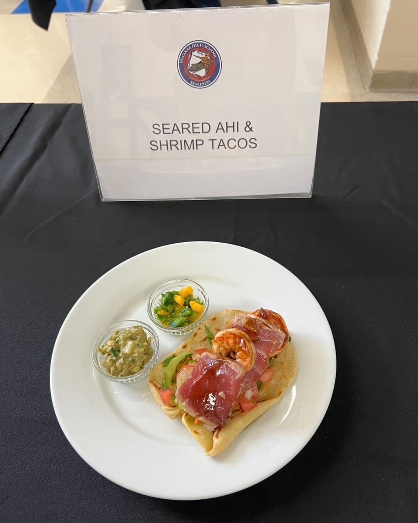 Seared Ahi &amp; Shrimp Tacos
&ndash; Aloun Farms Hawaii