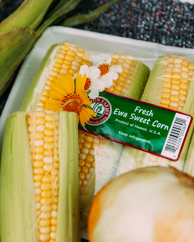 Ewa Sweet Corn Aloun Farms Hawaii
